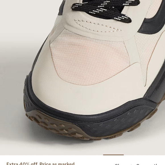 New Vans all-terrain mte crosspath mid shoe oatmeal beige and black - Picture 5 of 7